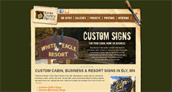 Desktop Screenshot of bordercountrysign.com